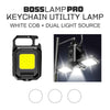 BossLamp PRO Keychain Utility Light | COB Dual Light Source