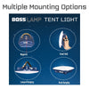 BosssLamp TENT LIGHT With Power Bank | Weatherproof LED Light For Camping
