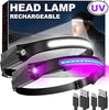 BossLamp 1 UV: White+Ultraviolet Headlamp | UV COB Headlamp