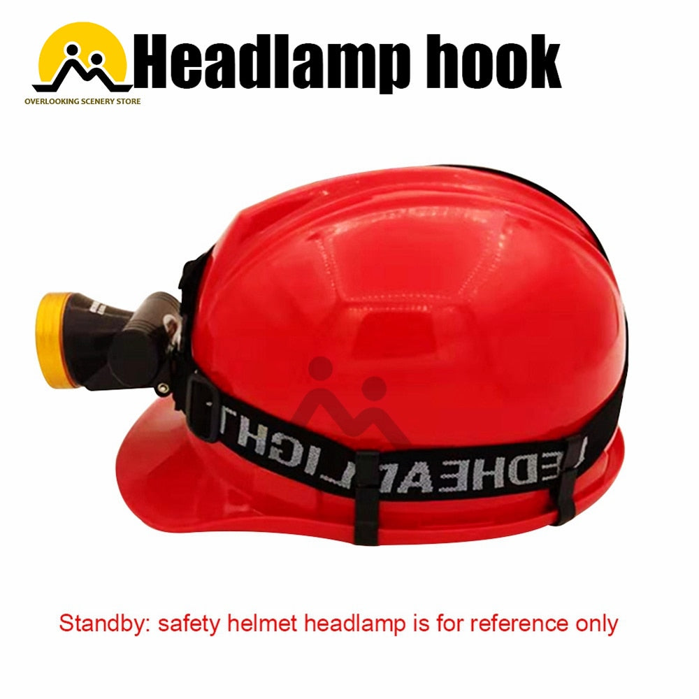 BossLamp Helmet Clips Pack of 10 | Helmet Clips For Headlamps