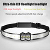 Load image into Gallery viewer, Cob Floodlight LED Headlamp Outdoor Household Portable LED Headlight with Built-in 1200mah Battery USB Rechargeable Head Lamp